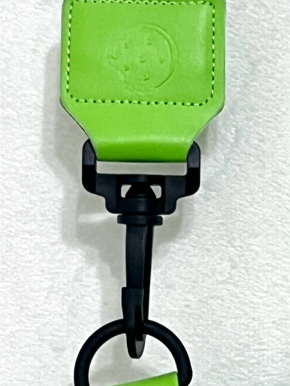 *Collectible*Official Girl Scout Reward Lime Green Panda Crossbody Cylinder Bag - Picture 8 of 8